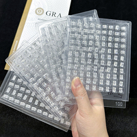 Заводская цена VVS Свободный Муассанит Алмазный тестер 1ct 2ct 3ct DEF VVS сияющая огранка синтетический Муассанит драгоценные камни