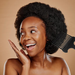 Salone professionale barbiere ago per capelli barbiere acconciatura Afro forchetta per capelli pettine accessori per capelli - Product Image 1