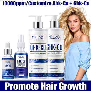 Sérum naturel anti-chute de cheveux, traitement de la perte de cheveux, croissance rapide, nourrit les cheveux abîmés, sérum de croissance capillaire au peptide GHK-Cu - Product Image 1