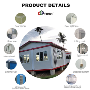 Container Abitativo Mobile Economico - Case Prefabbricate Personalizzate di Piccole Dimensioni, <span class=keywords><strong>Rifugio</strong></span> in Container - Product Image 2