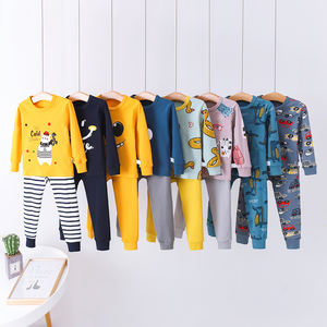 Pijamas de Algodón de Alta Calidad para Niños, Ropa de Dormir Cálida, Ropa de Casa para Niños, Conjuntos de Pijamas Térmicos con Dibujos Animados para Niños y Niñas - Product Image 4
