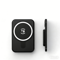 Batterie externe ultra-fine avec logo personnalisé, mini-batterie externe sans fil pour iPhone, électronique, nouveauté 2025