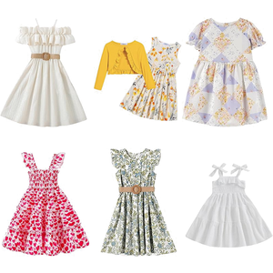 ชุดเดรสเด็กผู้หญิงฤดูร้อนปี 2026 คละแบบ ผ้าเนื้อบางเบา อัตราความเสียหายต่ำกว่า 3% ของใหม่ รุ่น 418 CN/FUJ - Product Image 1