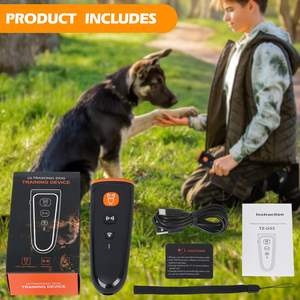 Dog Repellent Device LED Rechargeable & Waterproof Dog Repeller Ultrasonic Dog <b>Bark</b> Deterrent Device - Product Image 5