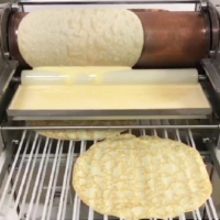 Machine à faire des gâteaux et des crêpes en acier inoxydable, mini, entièrement automatique, à mille couches, haute productivité