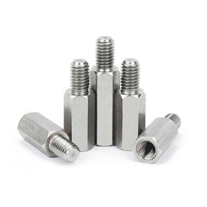 Espaciador hexagonal de acero niquelado con rosca macho-hembra para PCB, tornillo de distancia M2 M2.5 M3 M4 M5 M6 - Product Image 6