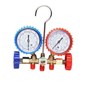 Medidor de pressão de refrigeração R12 R22 R502 conjunto de manômetros medidor de refrigerante - Product Image 2