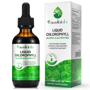 Commercio all'ingrosso liquido clorofilla Weitght Loss supporto digestivo Private Label gocce liquide di clorofilla organica naturale - Product Image 6