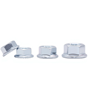 Tuercas de Brida Qiu Ding M3 M4 M5 M6 M8 M10 M12 M16 M20 Galvanizadas Hexagonales Antideslizantes Estándar Nacional Nivel 8.8 - Product Image 1