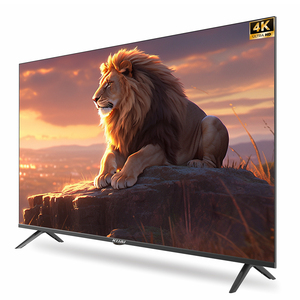 Téléviseur intelligent Android à écran plat LED 55 pouces, vente en gros OEM, 4K UHD, WiFi, directement de l'usine - Product Image 1