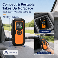 Arrancador de Coches Portátil con Inflador de Neumáticos de 150 PSI, Bomba de Aire para Coche, Banco de Energía y Bomba de Aire de Emergencia para Arranque de Motor