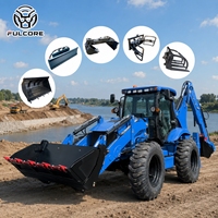 Chargeuse-pelleteuse FULCORE à haute efficacité de travail, moteur diesel puissant, machine polyvalente pour le creusement profond