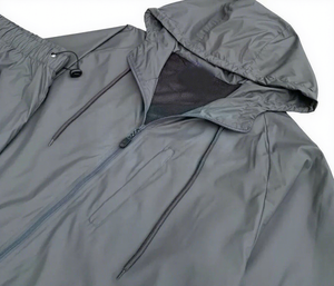 Low MOQ 100% Nylon Unisex Rain Suit 2 1 Breathable Eco-Friendly Quick Dry Lightweight Factory Direct Sale Custom Outdoor Wear - Product Image 2