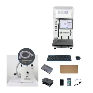 TBK 958A Full Set Text Vector Laser Metal Marking Picture Case Printing Back Door Back Glass Remover Machine for Iphone