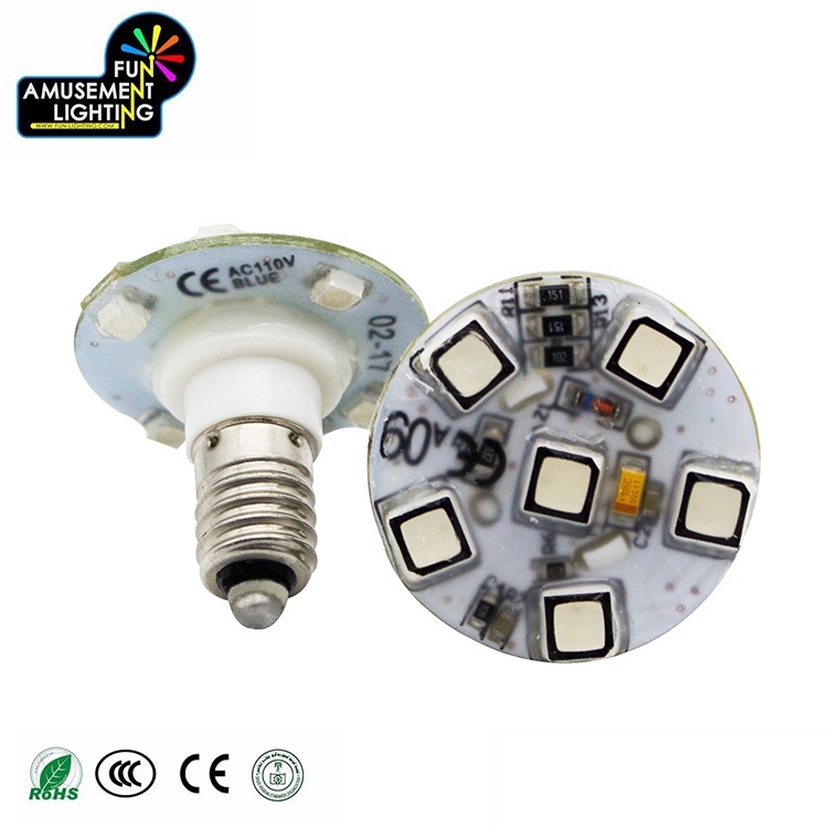 Imperméable Attraction Amusante Forain LED Lampe E10 RVB Automatique D'attractions LED