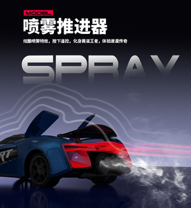 Nouvelle voiture de drift haute vitesse SJY-9020S 9 canaux 1:12 avec pulvérisation, stationnement automatique, démonstration automatique, ouverture et fermeture automatiques - Product Image 2