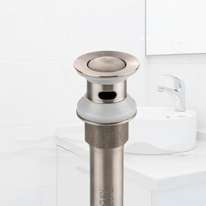 <span class=keywords><strong>Lavabo</strong></span> de <span class=keywords><strong>lavabo</strong></span> colador de acero inoxidable natural con tapón de <span class=keywords><strong>desbordamiento</strong></span> antiolor y accesorios de manguera de drenaje a prueba de fugas - Product Image 6