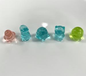 Yeni kör kutu soyulabilir sakızlı şeker dondurulmuş hayvan soyma şeker beş hayvan şekilleri dışında iki tadı soyucu sakızlı şeker - Product Image 5