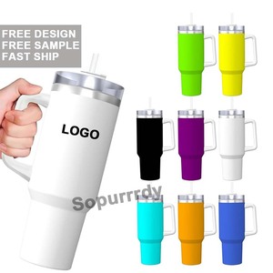 Tazze Personalizzate <span class=keywords><strong>con</strong></span> Logo su Misura <span class=keywords><strong>con</strong></span> Manico <span class=keywords><strong>Tazza</strong></span> da Viaggio <span class=keywords><strong>Personalizzata</strong></span> da 40 Oz <span class=keywords><strong>con</strong></span> <span class=keywords><strong>Nome</strong></span> Foto Logo Personalizzato per Compleanno Festa della Mamma - Product Image 1