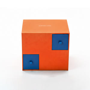 Caja de Cartón Rígido Reciclable con Múltiples Cajones Personalizada, con Diseño de Color en Contraste para Surtidos de Regalos Premium - Product Image 2