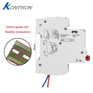 Dz47s Mini Circuit Breaker 2p cực 25A đồng của + MX thụ động over-dưới Kích Thích Phát hành áp lực phụ trợ liên hệ với MCB - Product Image 5