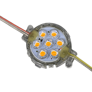 Siêu sáng PC Bìa ống kính nhôm kênh cửa hàng chữ ký 5050 SMD chiếu sáng màu duy nhất dẫn bóng đèn 50 mét rgbic <span class=keywords><strong>LED</strong></span> điểm ánh sáng - Product Image 5