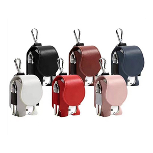 ถุงกอล์ฟลูกกอล์ฟขนาดเล็กอุปกรณ์เสริมหนัง PU กันน้ำสีตามสั่ง - Product Image 4