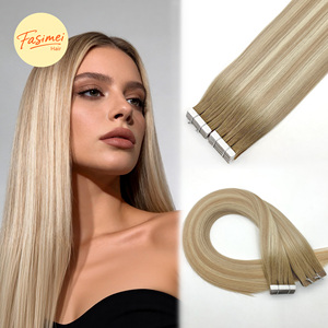 Extensiones de <span class=keywords><strong>Cabello</strong></span> Natural con Cinta Adhesiva, 100% <span class=keywords><strong>Cabello</strong></span> Humano Virgen con Cutícula Alineada - Product Image 2