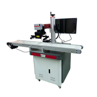 Máquina de Marcado Láser de Fibra CCD de Escritorio Lista para Enviar, con Reconocimiento Visual Automático y Software EZCAD