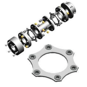 Factory Customized Single Diaphragm Coupling,<b>metal</b> Stainless Steel Shaft Couplings,high Strength Diaphragm Shaft Coupling - Product Image 2