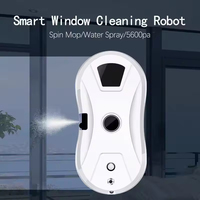 PORITOU Nettoyeur de vitres électrique domestique, robot lave-vitres anti-chute, moteur sans balais, nettoyage intelligent et écologique pour