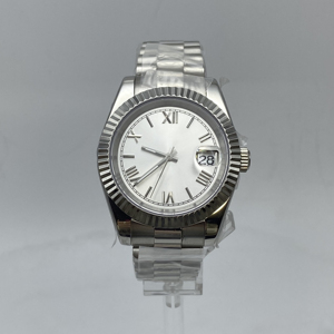 Montre-bracelet mécanique de luxe pour homme personnalisée avec cadran à chiffres romains, étanche, mouvement automatique NH35, design japonais - Product Image 2