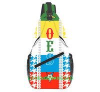 Sac de poitrine, sac à dos, sac de sport, sac de voyage, sac à bandoulière personnalisé, sac décontracté tendance pour hommes et femmes, cadeau pour fraternité et sororité Phi Beta Sigma