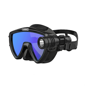 ALOMA tùy chỉnh mới spearfishing Mặt nạ lặn kính lặn chống sương mù lặn thiết bị lặn miễn phí lặn mặt nạ với Đèn pin lặn - Product Image 3