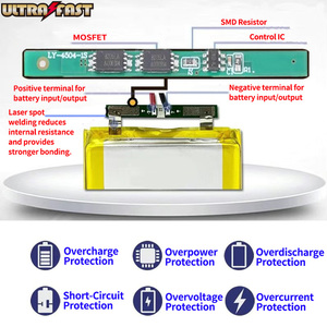 사용자 정의 충전식 <span class=keywords><strong>3.7V</strong></span> <span class=keywords><strong>103048</strong></span> 1500mah Lipo 배터리 다양한 크기 리튬 이온 배터리 - Product Image 4
