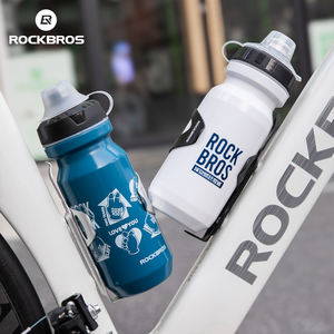 ROCKBROS-Botella de agua portátil y ligera para bicicleta, jaula lateral para bicicleta de montaña/carretera/plegable, aleación de aluminio - Product Image 6