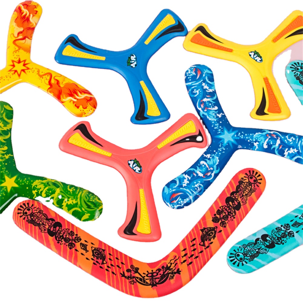 Детский деревянный Спиннер Boomerang, игрушка с летающим диском для игр на открытом воздухе, игра на лужайке, диск, летающий диск, обучающие игрушки для детского сада