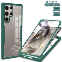 Lichicase Double face 360 Protection complète coque de téléphone transparente pour Samsung M36 protecteur d'écran couverture de téléphone portable