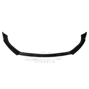 Haosheng Factory Wholesale High Quality Glossy Black Front Bumper Lip Splitter 3 Sections Front Lip for VW Volkswagen <span class=keywords><strong>Golf</strong></span> <span class=keywords><strong>6</strong></span> MK6 - Product Image 2