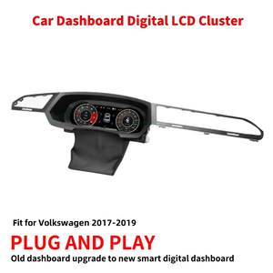Krando 12.3 "Cluster digitale per <span class=keywords><strong>Volkswagen</strong></span> VW <span class=keywords><strong>Tiguan</strong></span> 2017-2019 <span class=keywords><strong>Auto</strong></span> tachimetro LCD cruscotto CockPit Play and Plug - Product Image 3