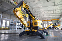 Robot de demolición de hormigón de alta potencia MONDE apto para desmontaje interior seguro