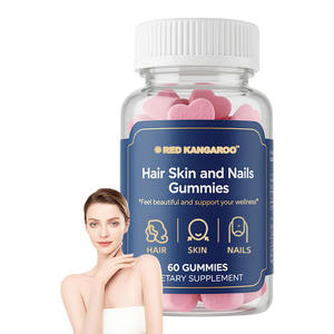 Les bonbons pour les cheveux, la peau et les ongles aident à nourrir le corps des nutriments vitaux Vos cheveux, la peau et les ongles ont besoin de suppléments vitaminiques végétaliens à la biotine - Product Image 1