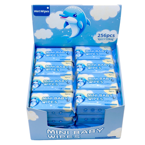 Lingettes de poche portables personnalisées pour toute la famille, hypoallergéniques, pour les mains, la bouche et le bas du corps des bébés - Product Image 2