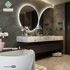 Juego de Muebles de Baño Modernos OEM con Desagüe de Cobre, Madera Sólida Resistente, Uso en Almacenes, Garantía de 5+ Años - Product Image 3