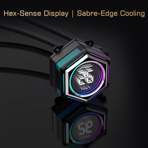 LOVINGCOOL Produit populaire Système de refroidissement par eau pour ordinateur ARGB PWM <span class=keywords><strong>Aio</strong></span> 360 CPU Cooler OEM Gaming PC Liquid Cooler CPU - Product Image 2