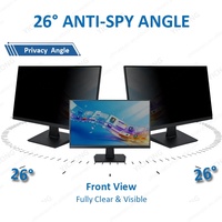 Filtre de confidentialité pour ordinateur, amovible, facile à installer, protection d'écran anti-espion à 2 voies pour ASUS 23,8 pouces 16:9, film anti-regard indiscret