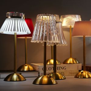 Pha Lê Chụp đèn bàn đèn đơn giản đèn cạnh giường ngủ môi trường xung quanh ánh sáng phòng ngủ quà tặng đèn nhà hàng trang trí đèn - Product Image 3