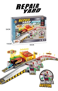 Juguetes Educativos de plástico para niños, pista de carreras de coches inerciales de arena de alta velocidad, DIY, DF - Product Image 2