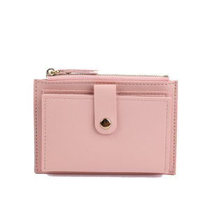 Portafoglio Corto da <span class=keywords><strong>Donna</strong></span> in Pelle a Tre Ante, Borsa Clutch Semplice e alla Moda con Copertura in Poliestere, Portamonete e Fermasoldi da Fabbrica - Product Image 5