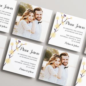 Cartes de vœux personnalisées avec logo, en papier d'art, impression recto-verso, pour anniversaire, mariage, entreprise, remerciement, cadeau - Product Image 5